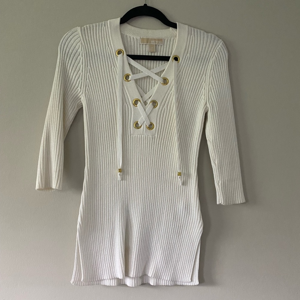 MK Crochet Top